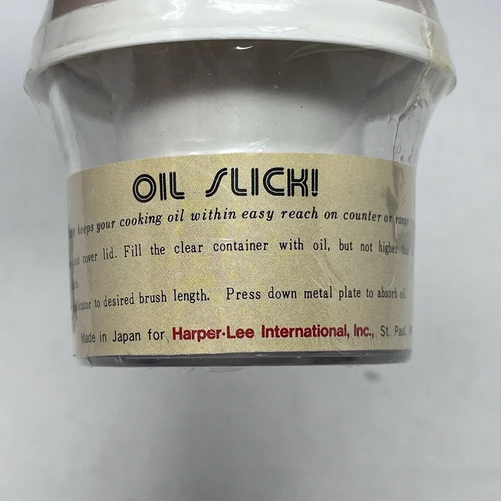 Vtg 70s Harper Lee Oil Slick II Deadstock Oil Spreader Made in Japan Sealed RARE